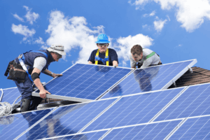 panneaux solaires couvreur