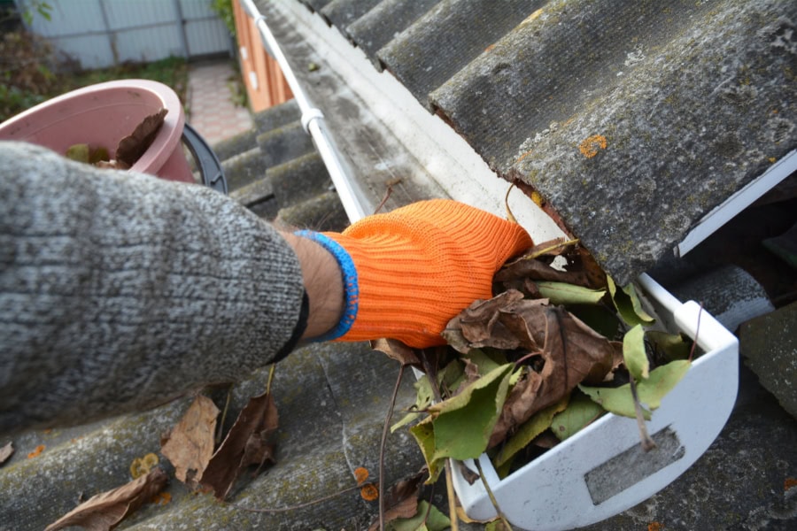 gouttière infiltration 